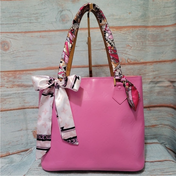 Authentic Louis Vuitton Monogram Vernis Houston Bag - Picture 1 of 16